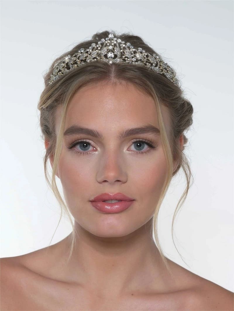 Luxe Poirier Bruidskroon met Tijdloze Eleganties